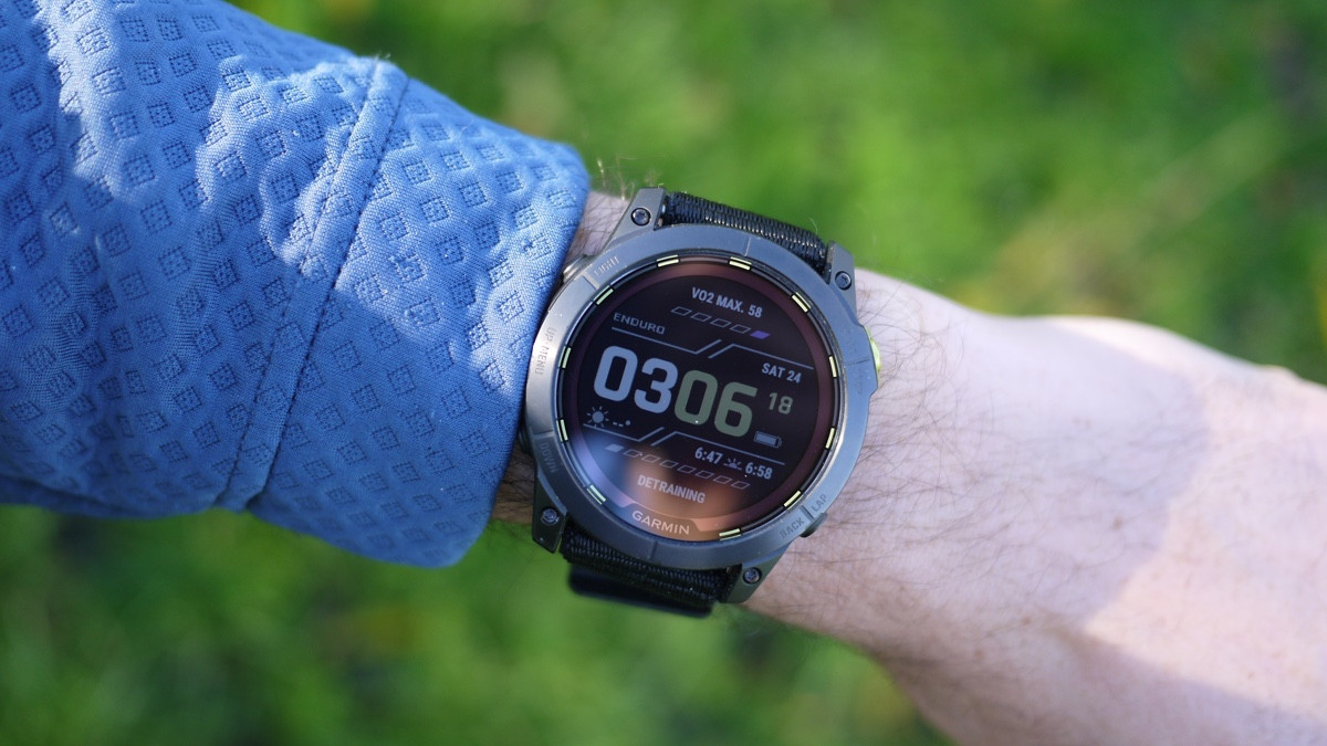 Enduro 2 on wrist