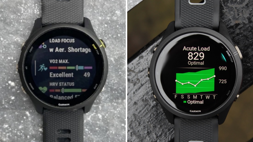 garmin forerunner 255 v forerunner 265 training features