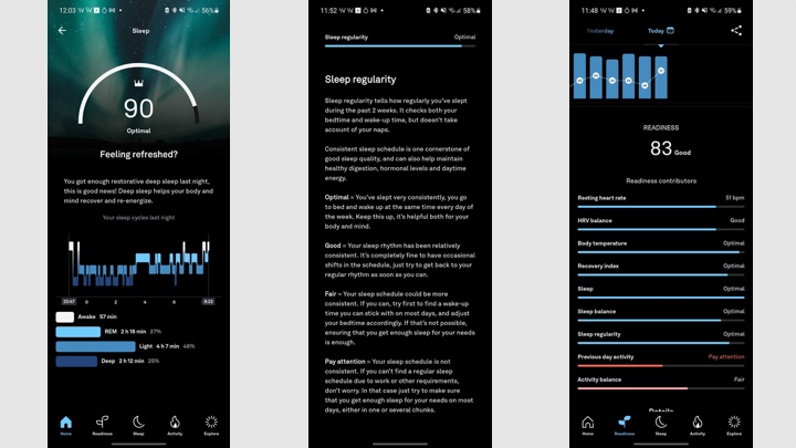 Oura new features example