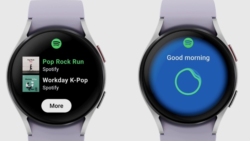 google wear os spotify tiles update