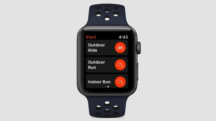 apple watch strava app cycling