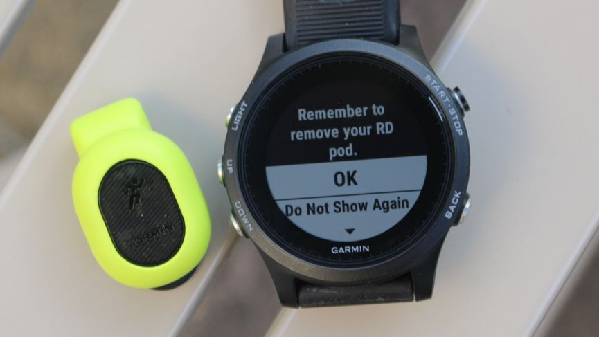 Running data from the waist: Living with Garmin's Running Dynamics Pod