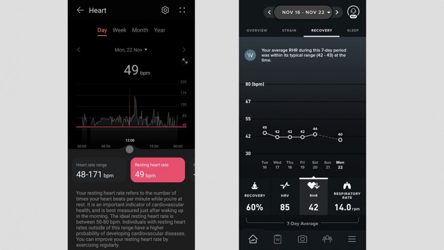 Huawei Watch GT 3 continuous heart rate