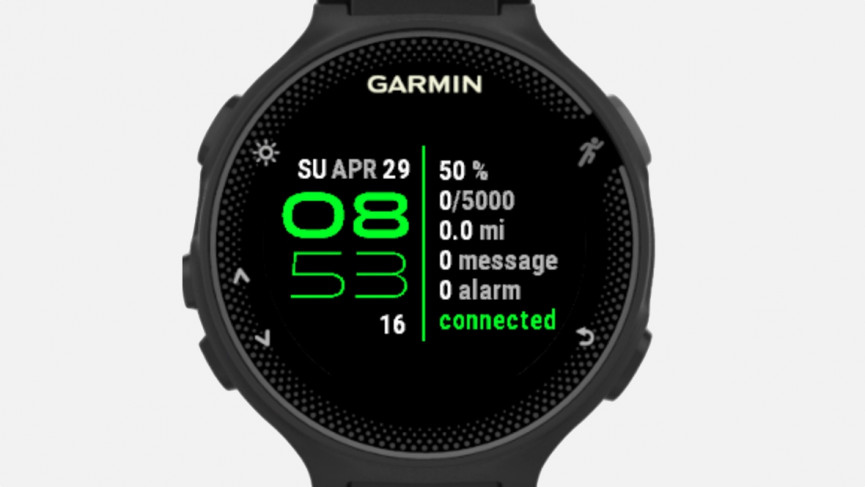 line garmin connect iq